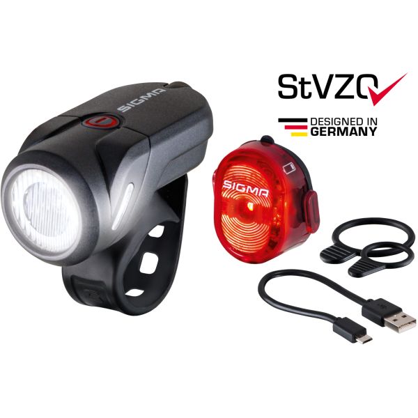 Beleuchtungsset Aura 35 Lux + Nugget II LED wiederaufladbar