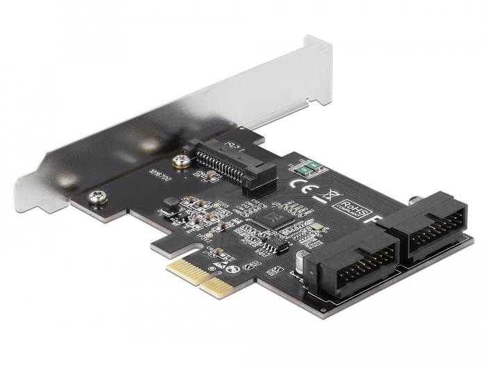 Delock PCI Express -Karte auf 2 x interne USB 3.0 -Pin -Köpfe
