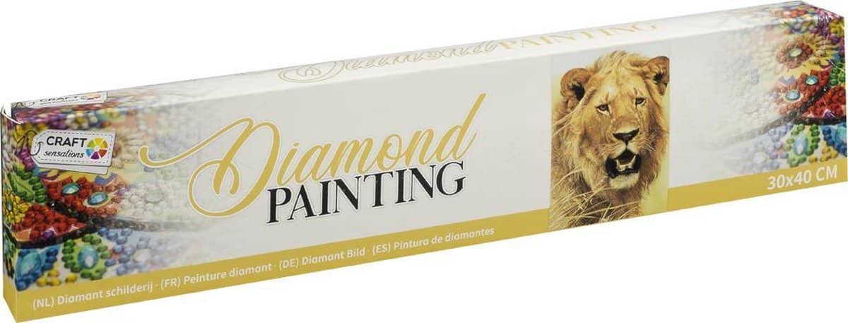 Bongers Toy Diamond Malt Lion 30x40 cm