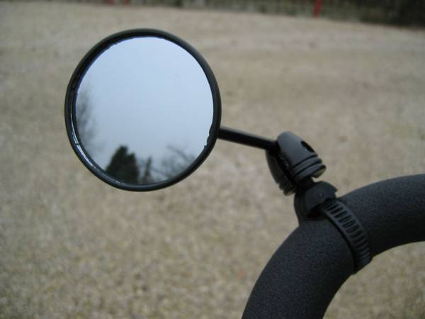 Fahrradspiegel Busch Müller 901 ø60 mm - mit 6,5 cm langem Stab