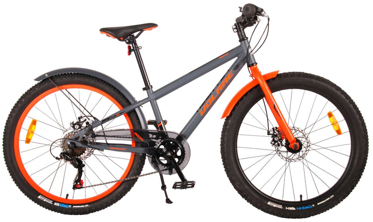 Kap. H. kubbinga b.v. Volare Kinderfahrrad 24 Rocky Grey Orange 6V. Prime-Kollektion (85 %) *