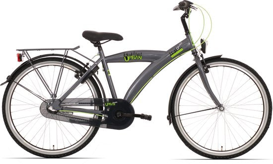 Bikefun Kinderfahrrad Urban City 26 Zoll mit Nexus 3 Gang Bremsnabe – Titan