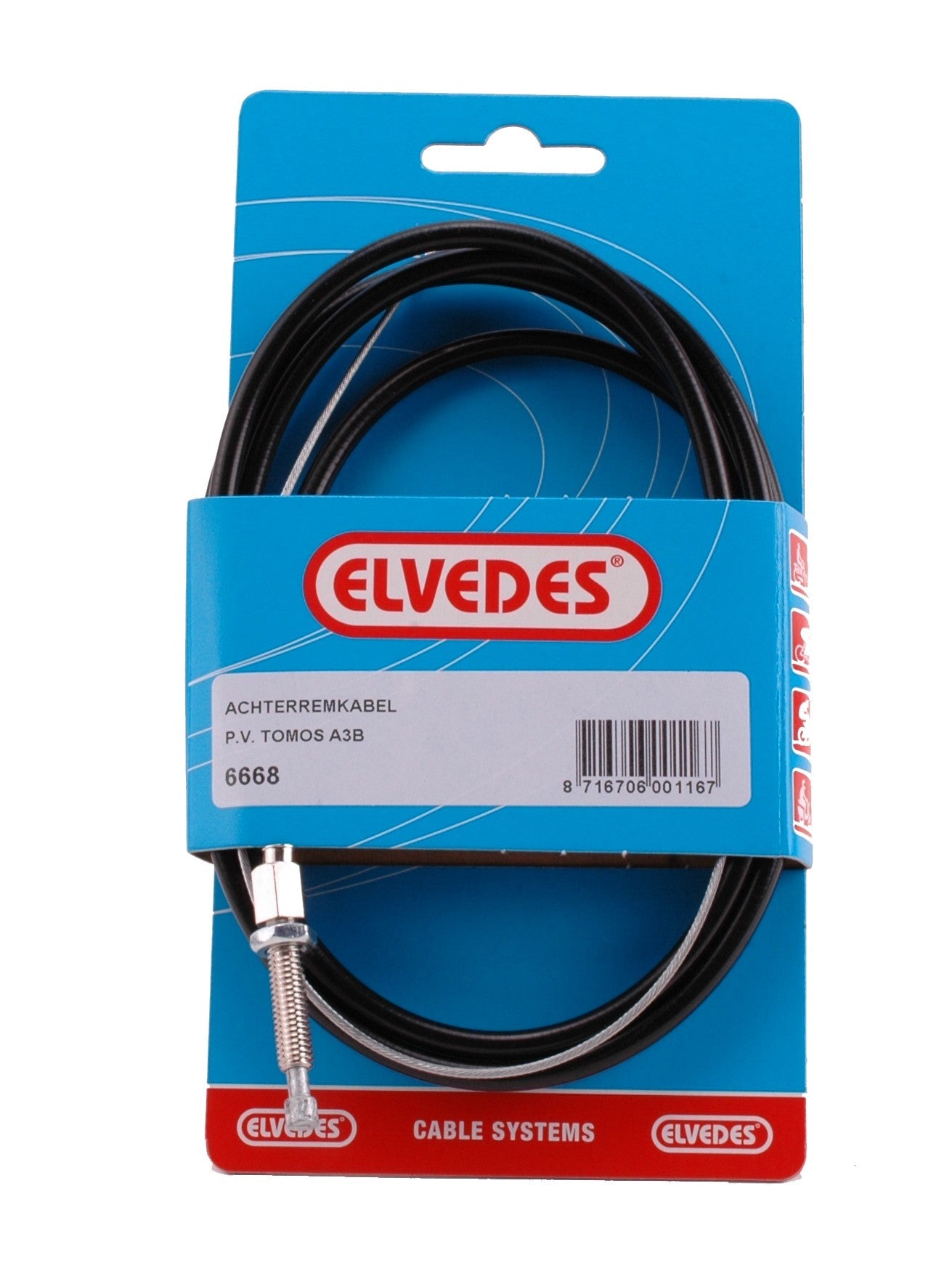 ELVEDES A3 A35 hinter dem Bremskabel 6668