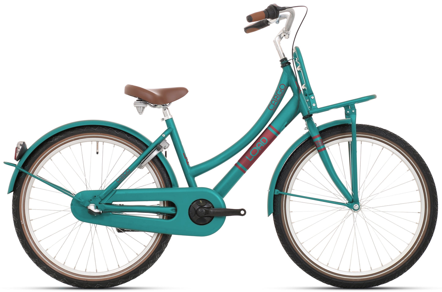 Bikefun Children's Bike 26 Last mit 3 Gears Remubaaf - Greeny Matte