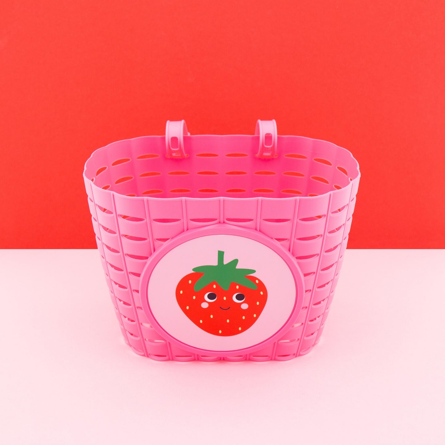 Qibbel Widk Children's Basket Explorer Happy Strawberry Pink