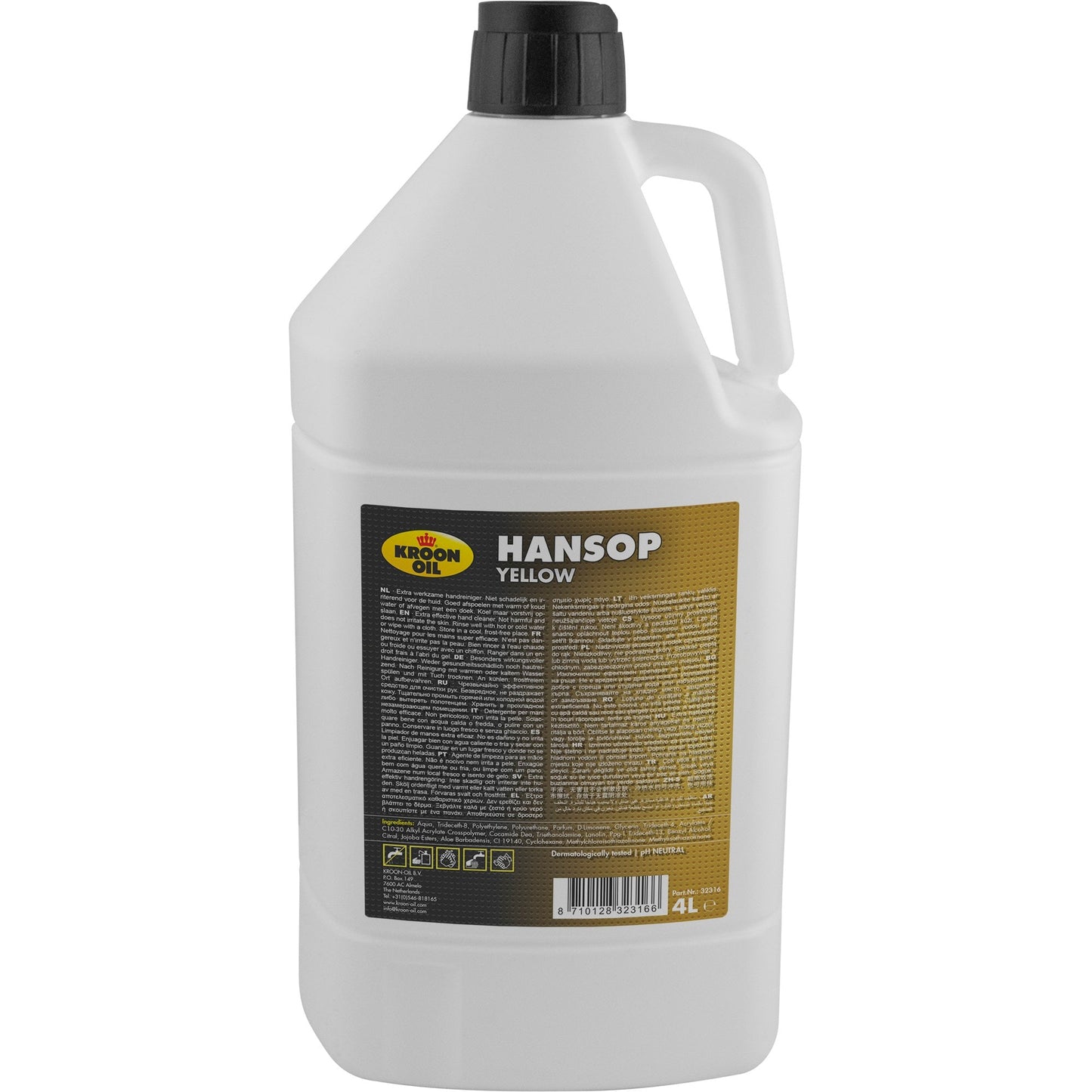 Kroon-Öl Kroon-Öl-Handreiniger Hansop gelb für Spender 32316