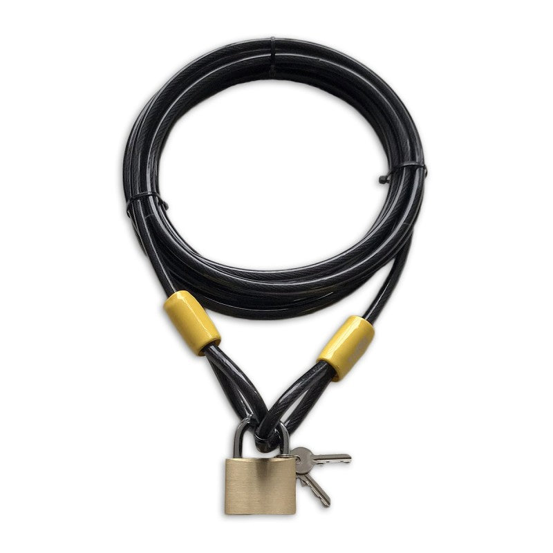 Lynx Terrace Cable – 5 m Fahrradkabelschloss (Messing)