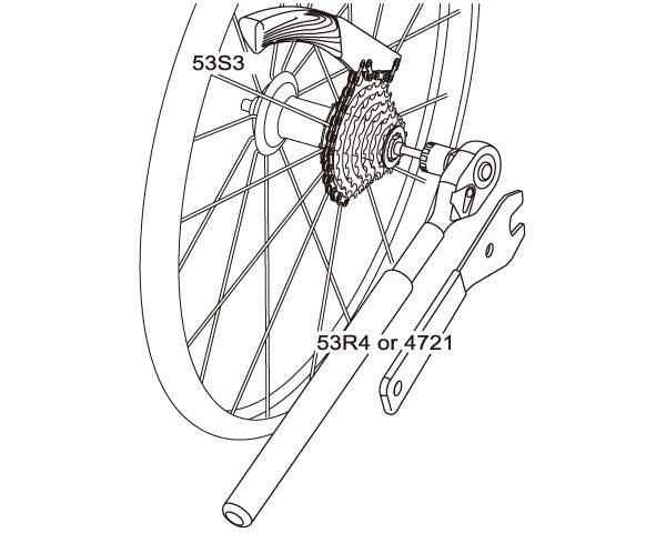 Lockringaufnahme für Shimano HG