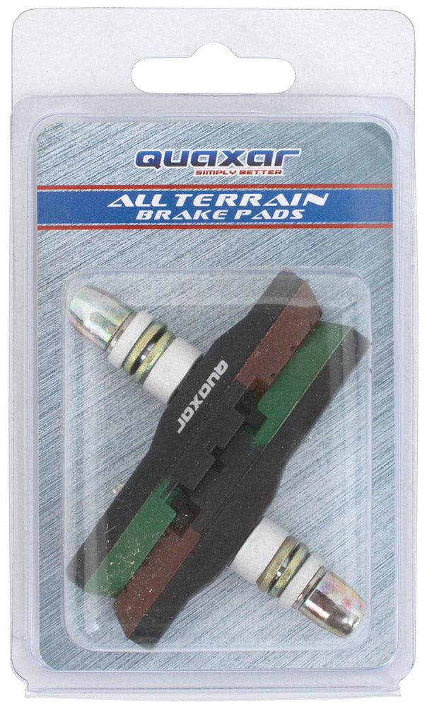 Quaxar Dreifach-V-Bremse, farbige 70-mm-Bremsbacken