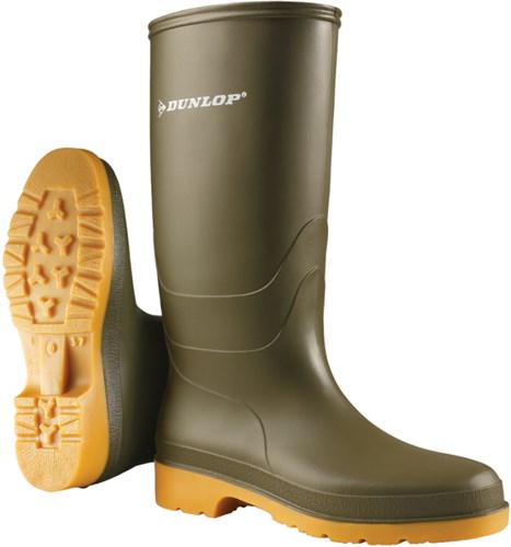 Dunlop 16247 Stiefel PVC matt rapido grün – Größe 28 – 00.032.015.28
