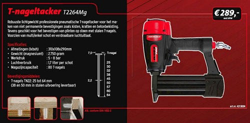 Dutack pro t2264mg | T-Nagel | 25 bis 64 mm – 4213034