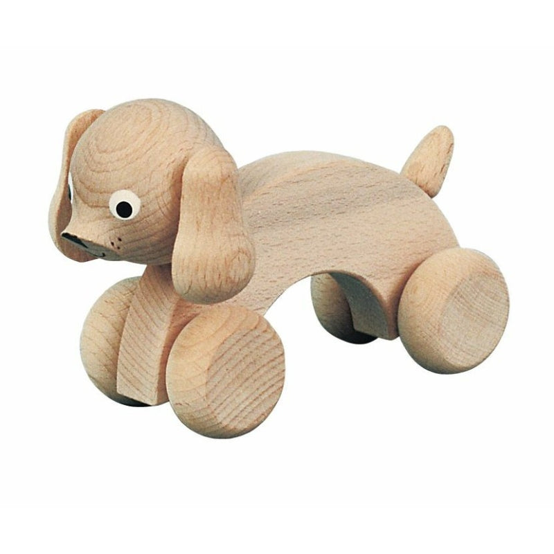 Miva Schiebefigur Hund (natur)