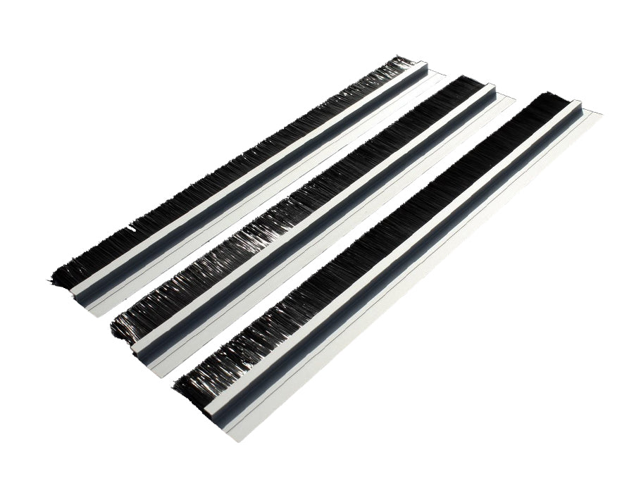 Ecosavers Türbürste Selbstadhäsiv 3 -Stück Aluminium