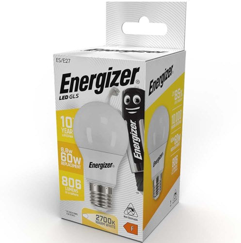 Energizer LED GLS E27 8,8-60 W 2700 K matt – 2603010