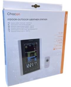 Enzo Chacon Wetterstation mit kabellosem Außensensor + Barometer – 8150185