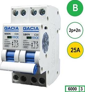 Enzo Gacia Herd Automatik 2 x 25a B Wagen 2p Gacia – 4517799