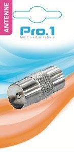 Enzo Pro-1 Koax-Stecker Contra-Contra 9297771