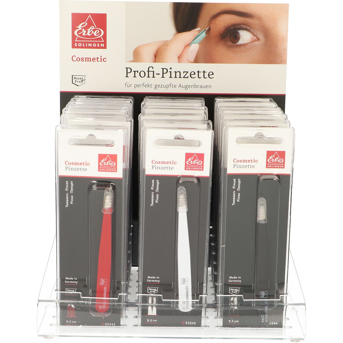 Erbe Solingen Erbe Solingen Zeichnung Pincet Display (ERBE92391C)