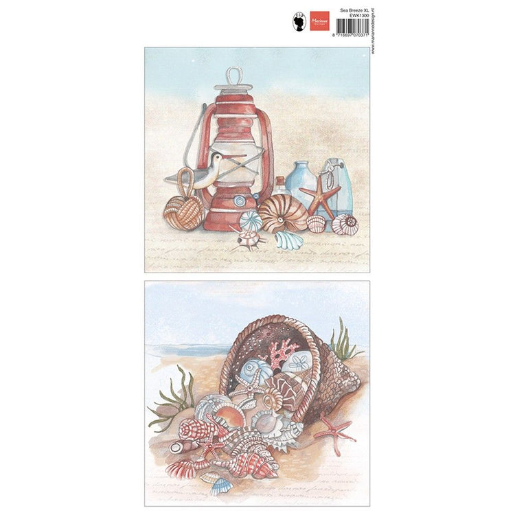 Marianne Design • Schnittblatt Meeresbrise XL
