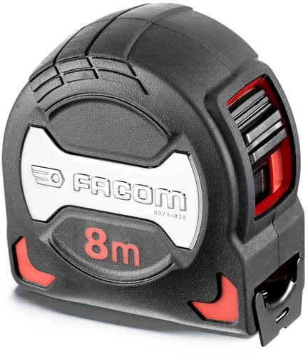 FACOM Maßbänder mit Griffgehäuse 8 m – 897a.828pb