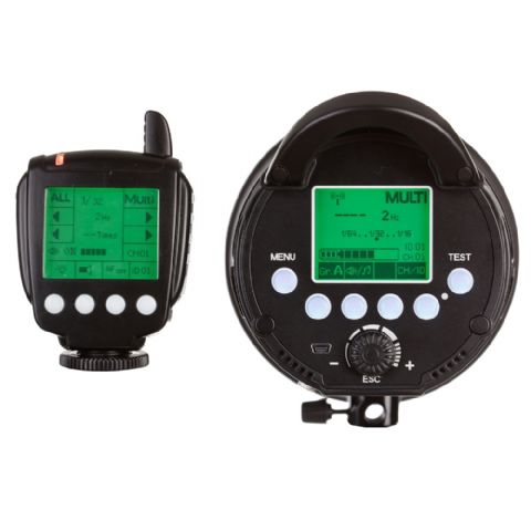 Falcon Eyes TTL Studioblitz Satel Two auf Batterie für Nikon