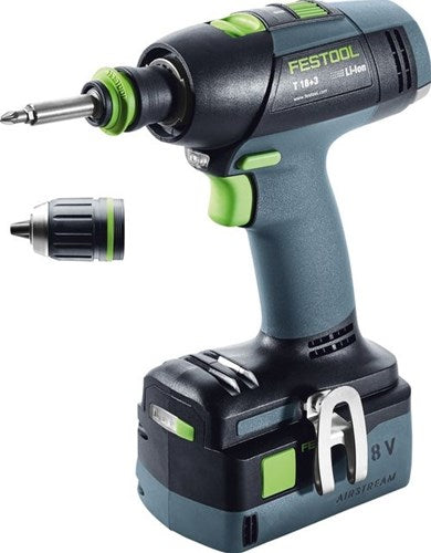 Festool t 18+3 hpc 4.0 i-plus Akku-Bohrschrauber | Li-Ion 4,0 Ah – 576446