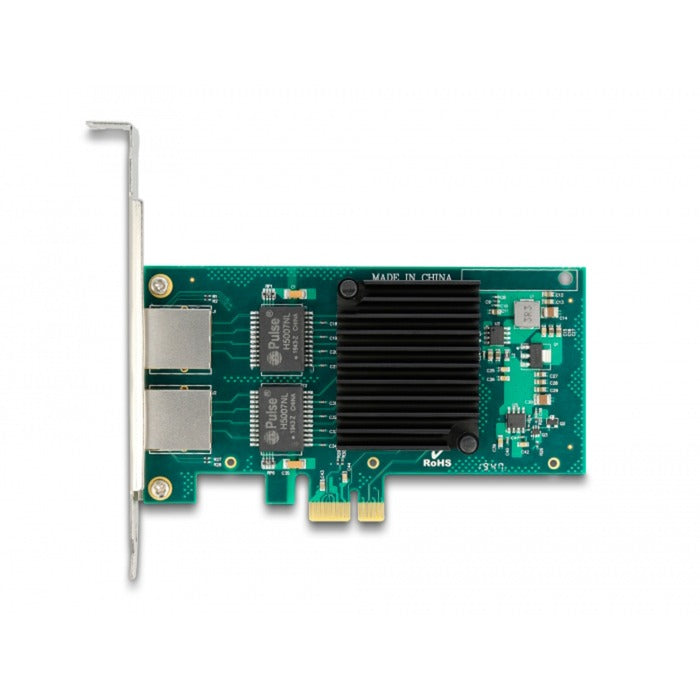 Delock PCI Express X1 -Karte 2 x RJ45 Gigabit Lan i350
