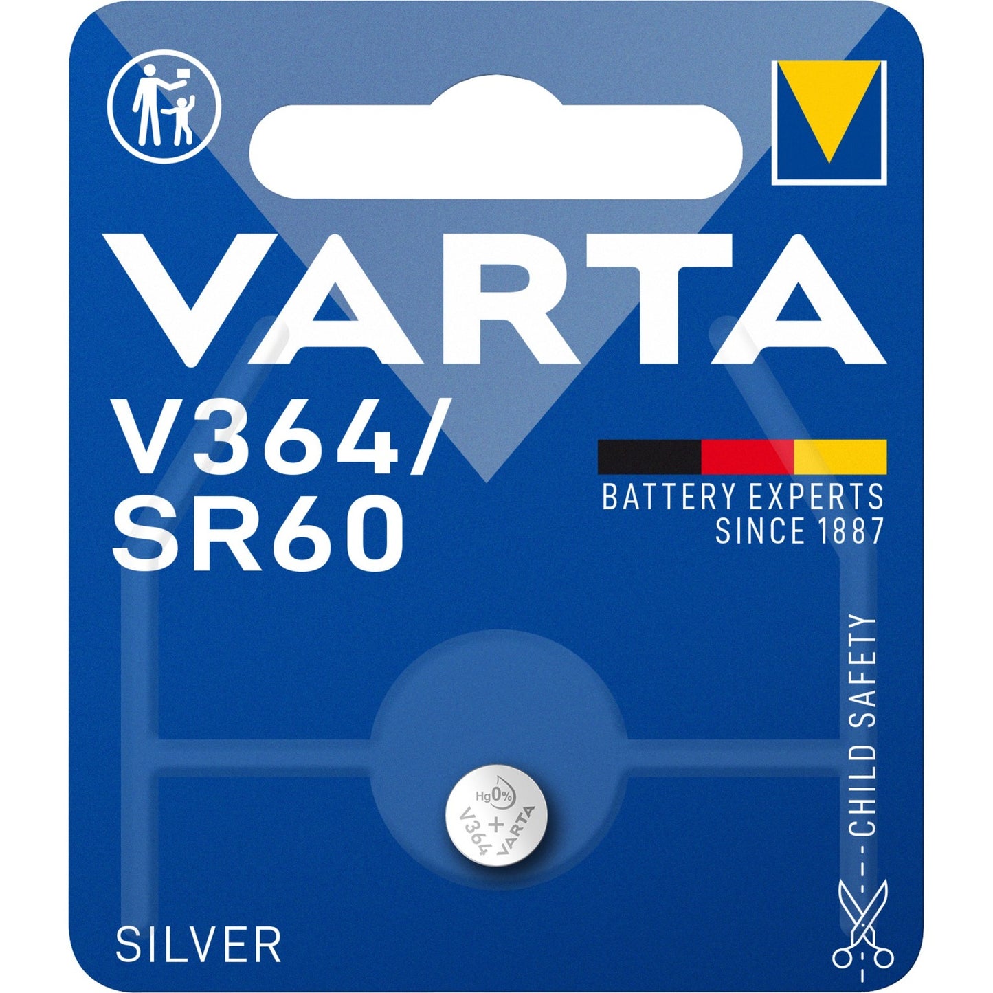 Varta 364 SR60 pro Stück auf Blister 2913510