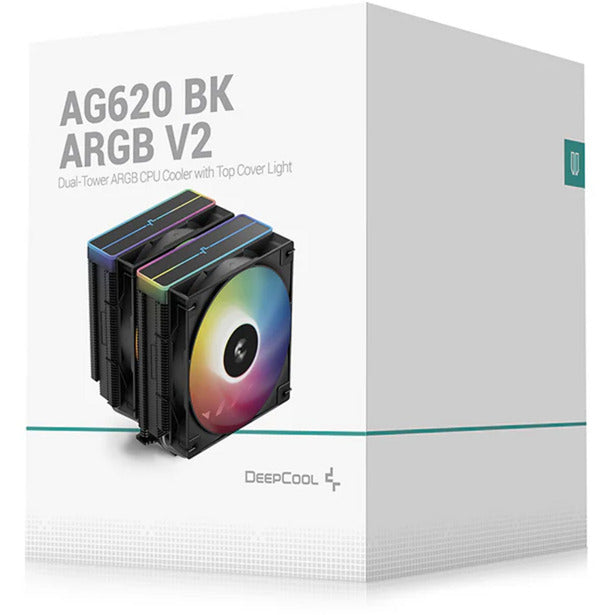 Deepcool AG620 BK ARGB V2 CPU-Kühler (Schwarz)