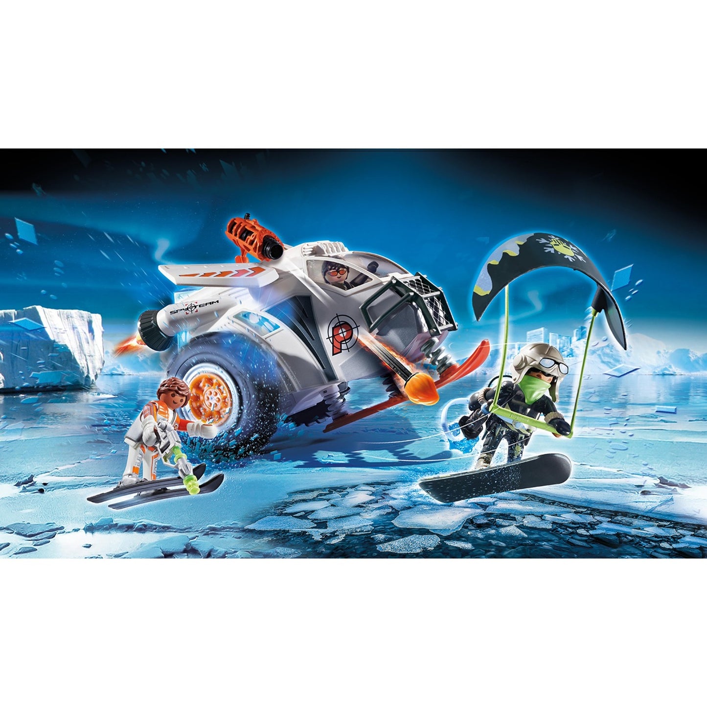 Playmobil Top -Agenten Spionageteam Schneemobile