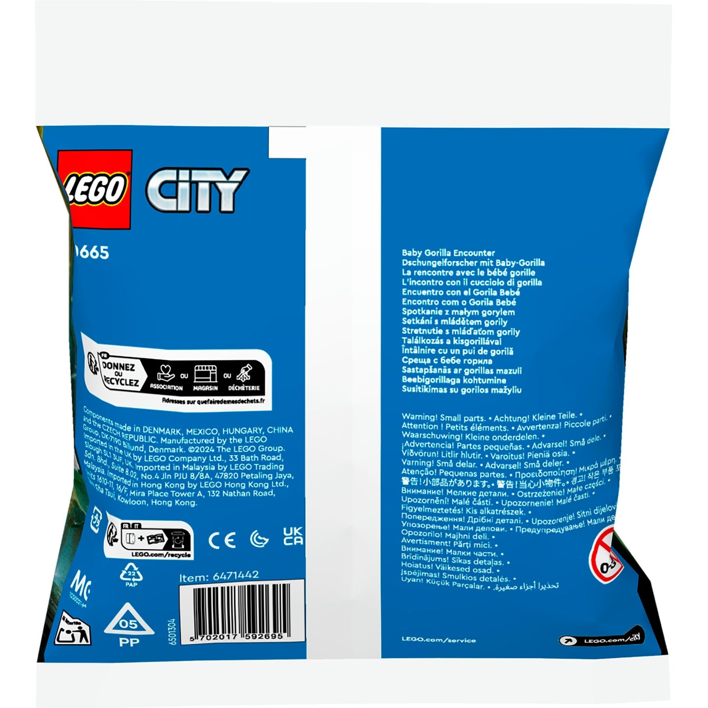 Lego City 30665 Baby-Gorilla-Begegnung