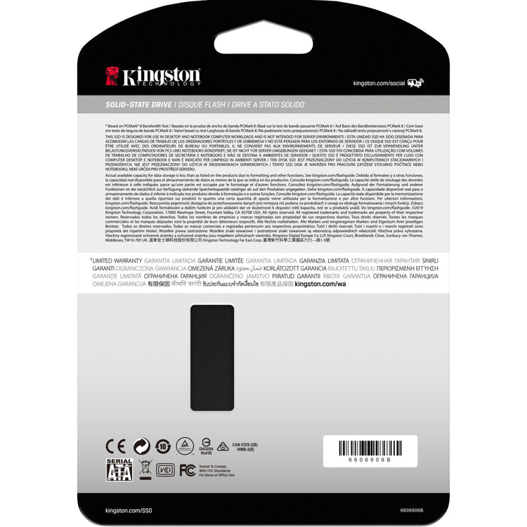 Kingston Kingston SKC600 256G KC600 SSD, 256 GB, 2,5, SATA3, 3D V-NAND TLC