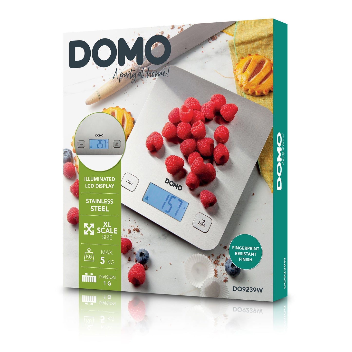 Domo do9239w Küchenskala Prestige xl