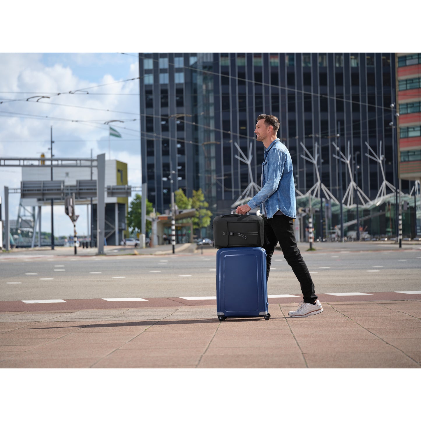 Trust Jersey-Reiserucksack (schwarz)