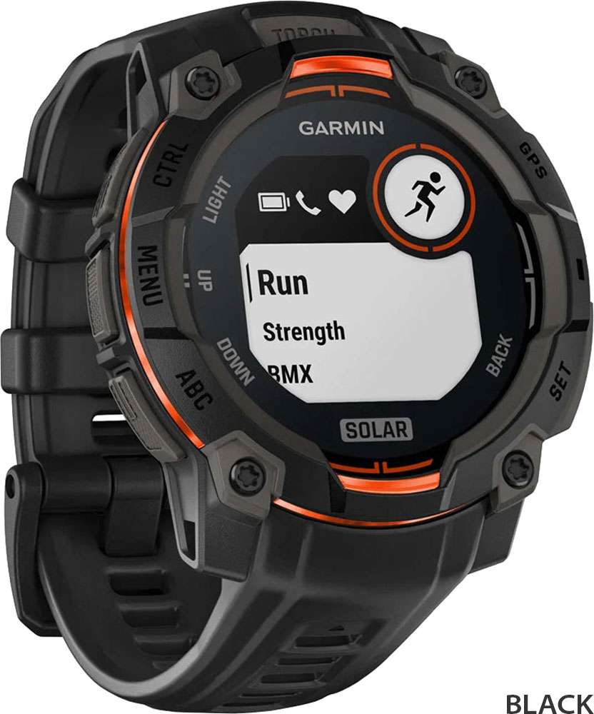 Garmin instinct® 3 Solar 45 mm – GPS-Multisport-Smartwatch