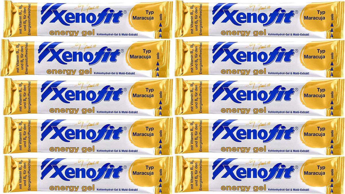 Xenofit Energiegel Passionsfrucht 10x25g