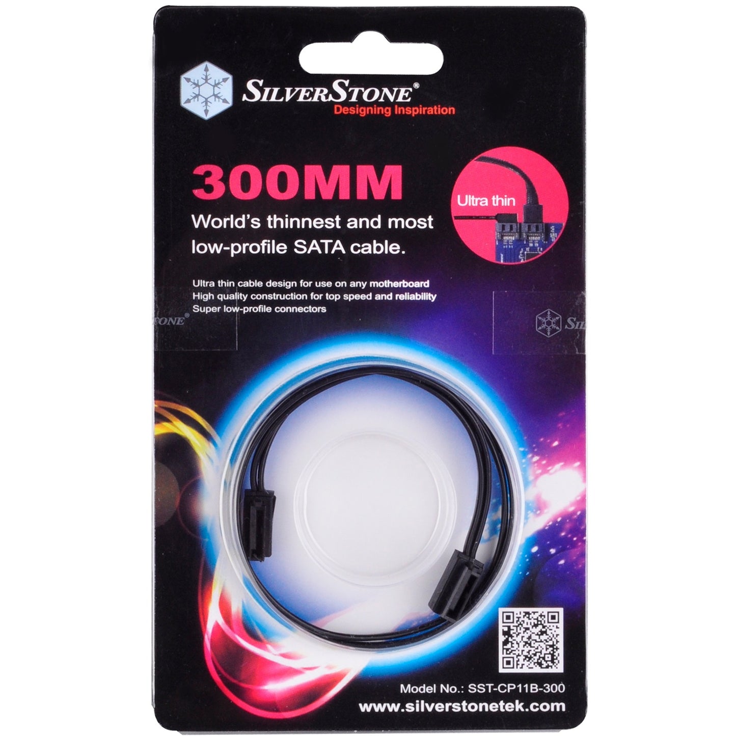 Silverstone Sata III -Kabel 30 cm