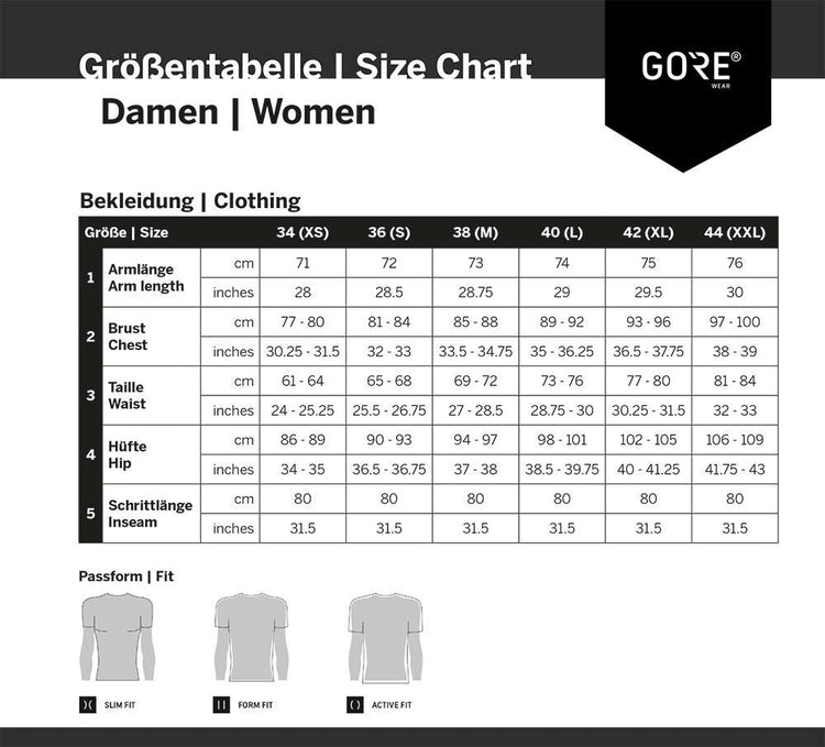 Gorewear Everyday Windstopper® – Damen-Windweste