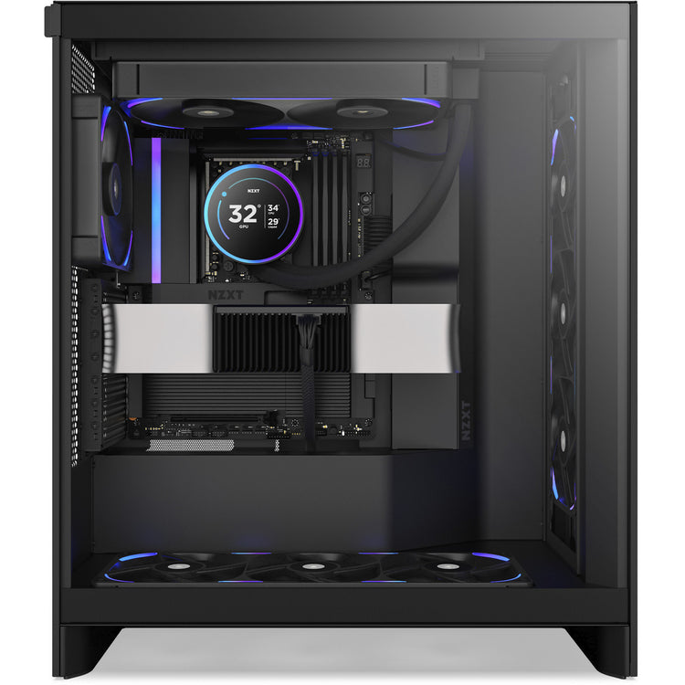 Nzxt Performance Fan F280x RGB-Gehäuselüfter (schwarz, 2 Stück, 280 x 140 x 30 mm, PWM)