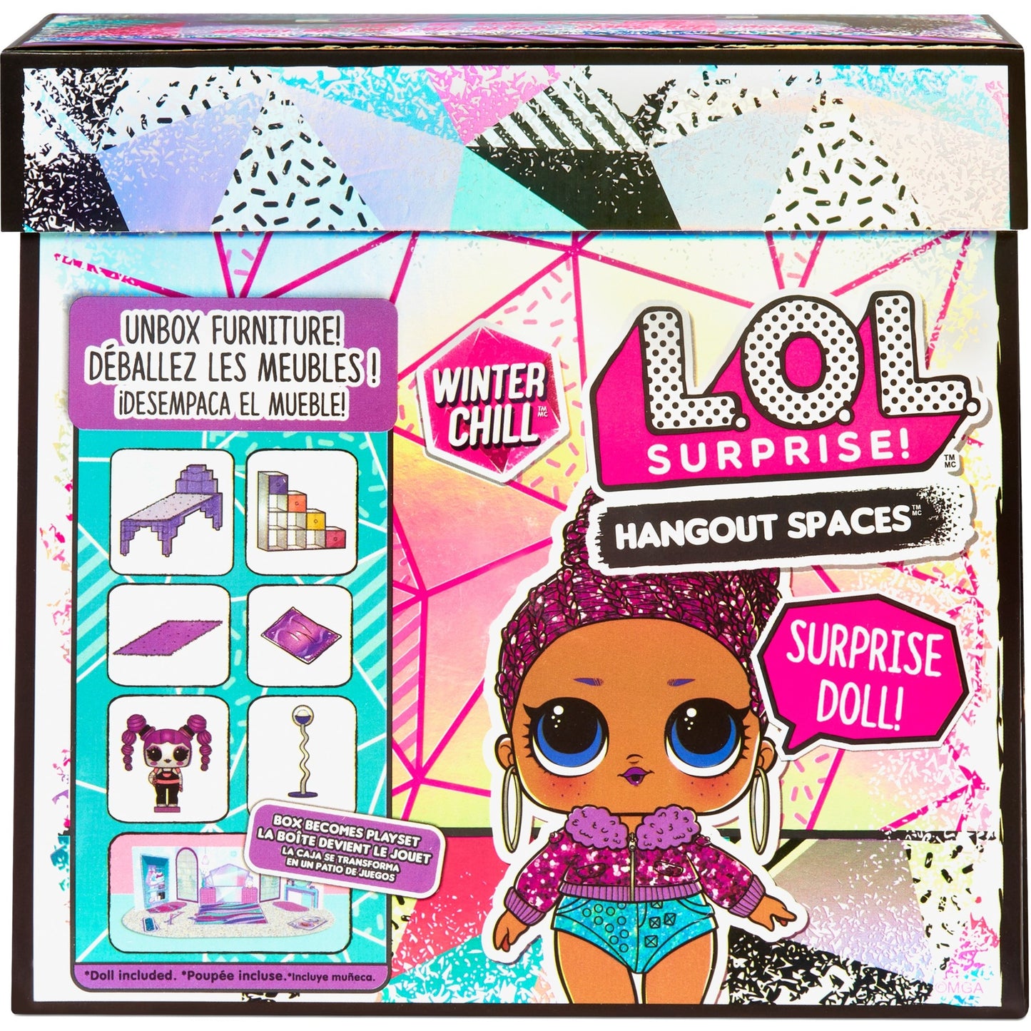 MGA Entertainment Überraschung! Winter Chill Hangout Spaces Sty