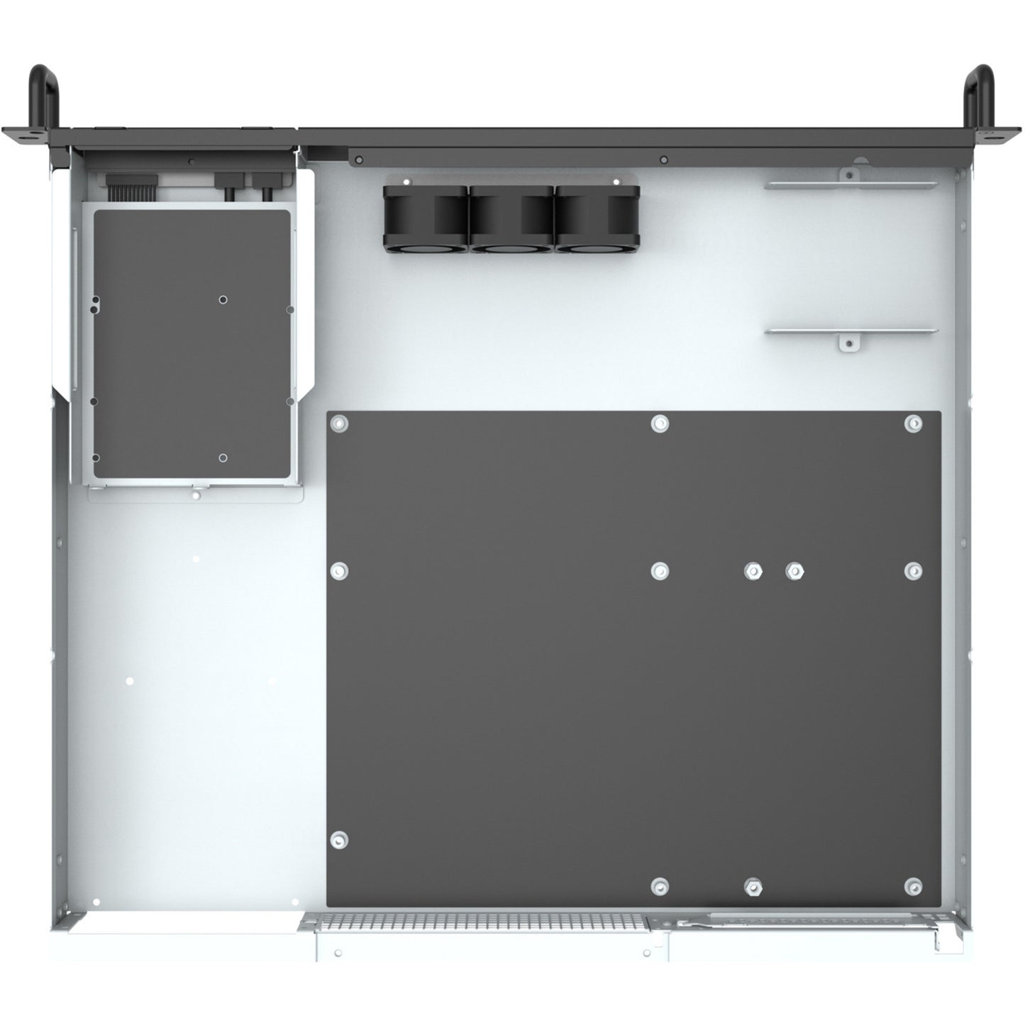 Silverstone RM100 1U Rackmount, Rack, Servergehäuse