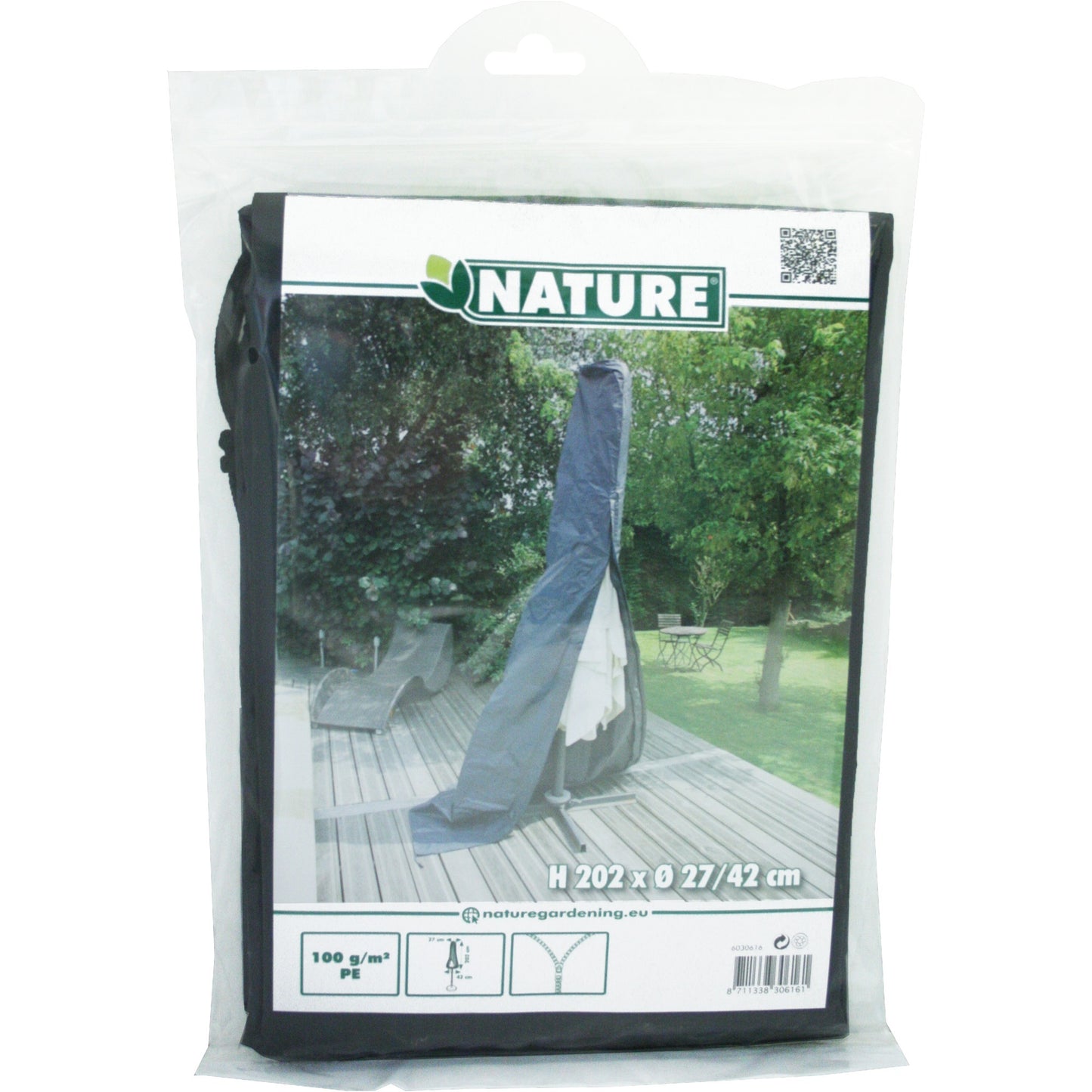 Nature Gartenmöbel Deckung für stehende Parasol (klein)