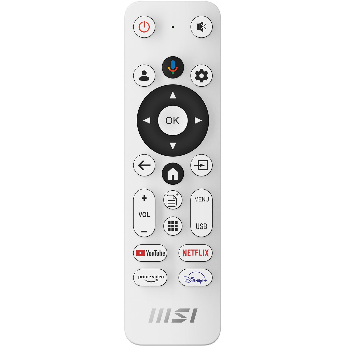 MSI Modern MD272UPSW 27 4K UHD Monitor (Weiß, HDMI, DisplayPort, 2x USB-A, USB-C, Wi-Fi 5, BT, RJ-45)