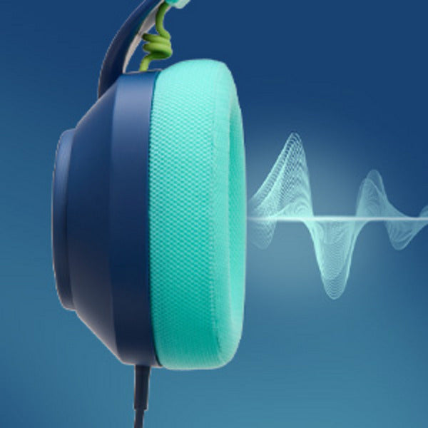 Powera Lucidsound LS10X Gen 2 Kabelgebundenes Gaming-Headset – Mariner Blue Over-Ear-Gaming-Headset (Dunkelblau Hellblau, Xbox Series X|S, Xbox One, PC)
