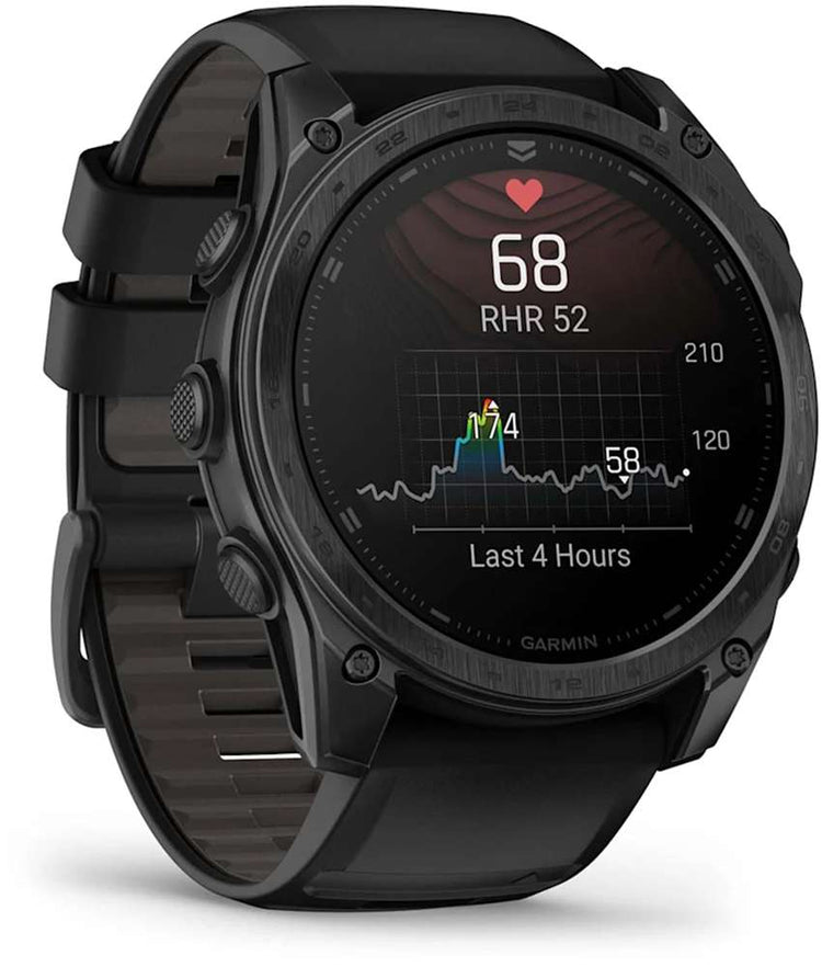 Garmin Tactix® 8 – 51 mm Amoled Saphirschwarz Titan DLC Smartwatch