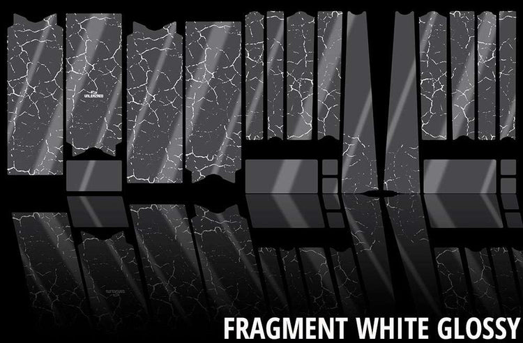 Unleazhed Unscratch – Rahmenschutzfolie Gravel Bike BPG01 Fragment Weiß