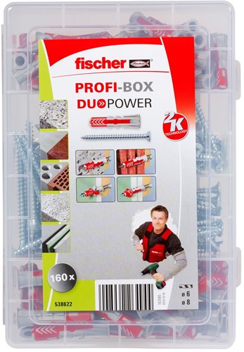 Fischer zb profibox duopower+screw (nv) - 538622