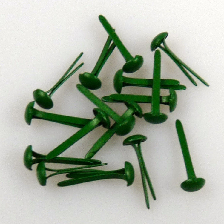 Nellies Wahl • Blumennadeln 3 mm (40 Stück pro Packung), Weihnachtsgrün 3415u