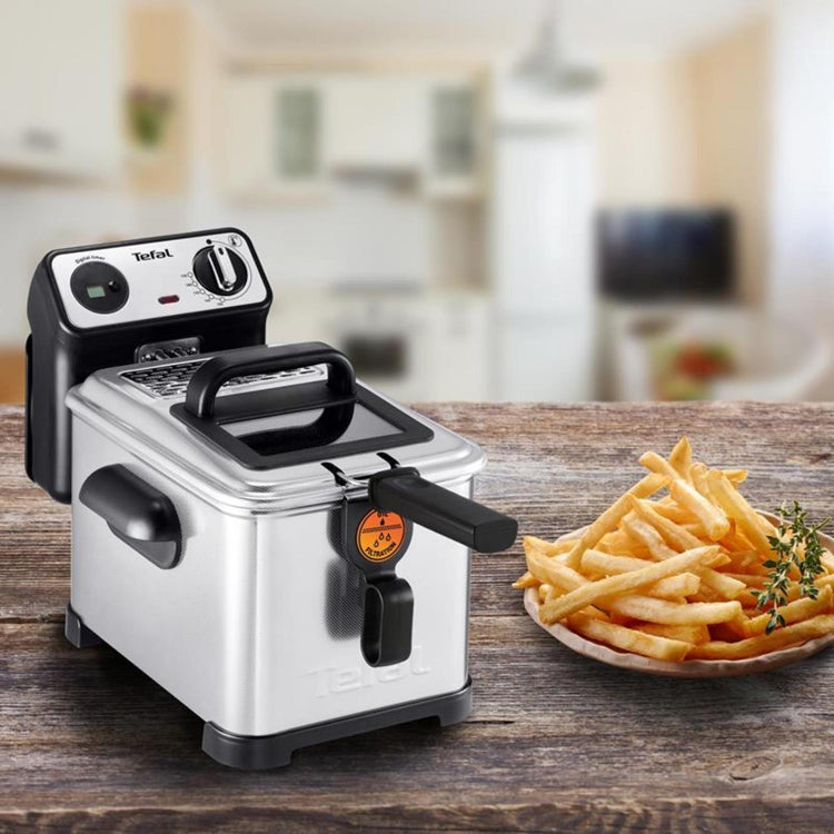 Tefal FR5191 Filtra Pro Frituse 4L 3000W Edelstahl Schwarz