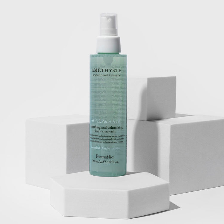 Farmavita Amethyst Kopfhauthaar erfrischender und voluminöser Leave-in-Sprühnebel 150 ml